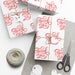 Valentine's Elegant USA-Made Gift Wrap Paper: Matte & Satin Finishes