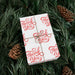 Valentine's Elegance Gift Wrap Paper: Sustainable USA-Made Choice with Matte & Satin Finishes