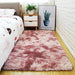 Vibrant Tie-Dye Gradient Accent Rug