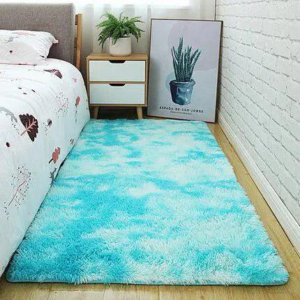 Colorful Ombre Tie-Dye Floor Mat