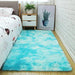 Vibrant Tie-Dye Gradient Accent Rug