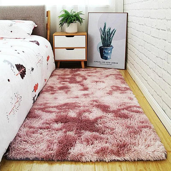 Colorful Ombre Tie-Dye Floor Mat