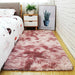 Vibrant Tie-Dye Gradient Accent Rug