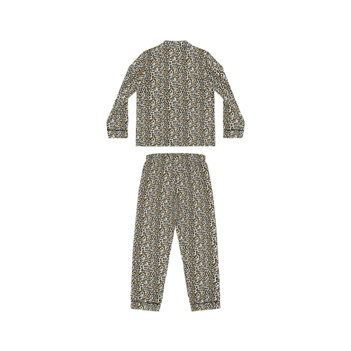 Vero Leopard Women's Satin Pajamas