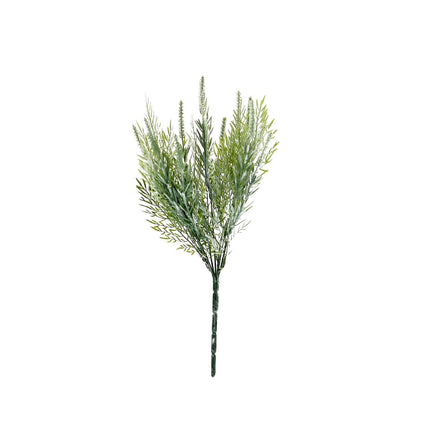 AliKopy 15" Artificial Sagebrush Fern Stems - Indoor Faux Plants, Real