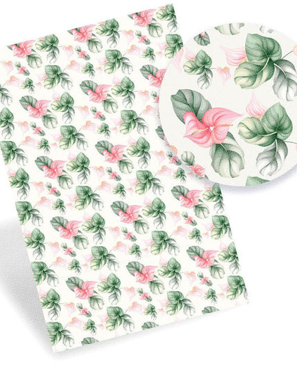 Lively Fruit-Themed Faux Leather - Craft with Flair and Grace