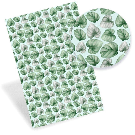 Lively Fruit-Themed Faux Leather - Craft with Flair and Grace