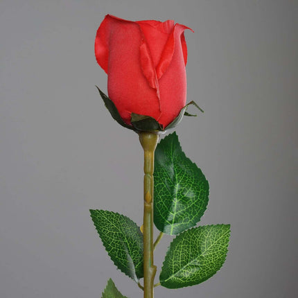 AliKopy 31" Red Long Stem Artificial Silk Roses - 24 Pcs, Realistic De