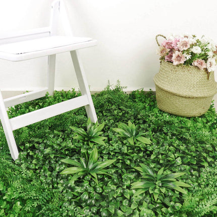 AliKopy 13 Sq. ft. UV Protected Artificial Boxwood Wall - 4 Panels