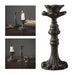 European Retro Gothic Candle Holders Set for Home Decor and Special Occasions