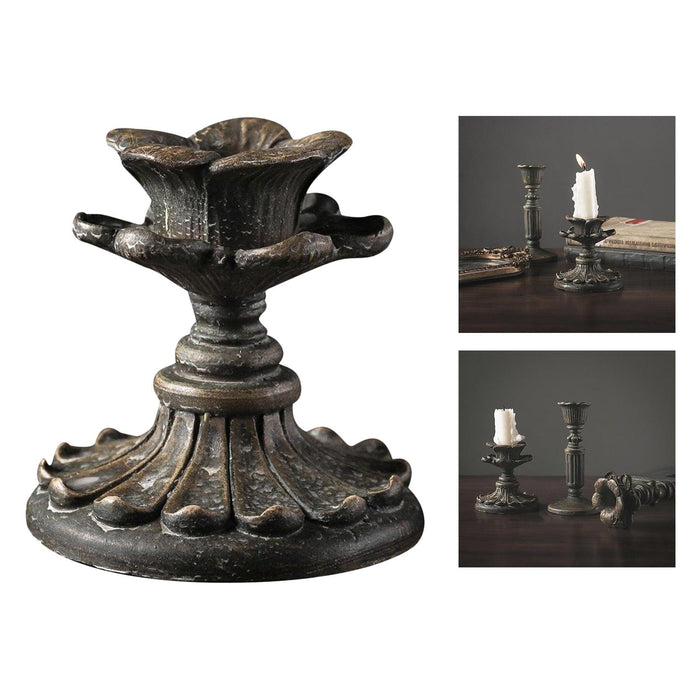Gothic European Candle Holders Set - Elevate Your Home Decor and Special Occasions