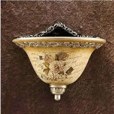 Charming Vintage European Resin Wall Planter and Vase - Elegant Home Accent