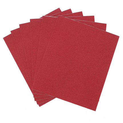 AliKopy 10 Pack Burgundy Self-Adhesive Glitter Foam Sheets - 12"x10