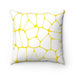 Luxurious Reversible Decorative Pillow with Dual Patterns