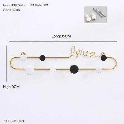 Scandinavian-Style Elegant Wooden Key Organizer with Enduring Charm