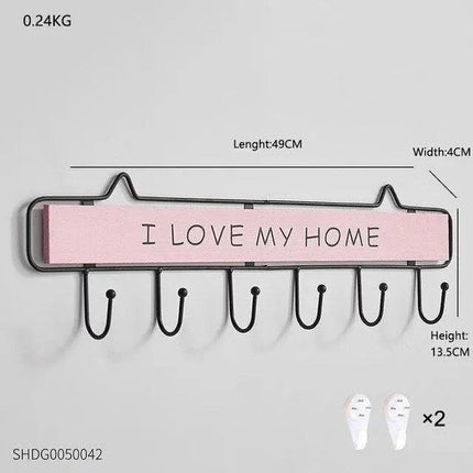 Scandinavian-Style Elegant Wooden Key Organizer with Enduring Charm