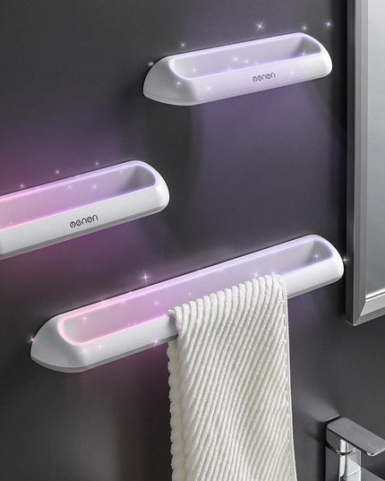 Versatile Wall-Mounted Storage Rack for Towels and Slippers