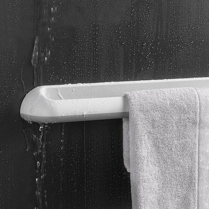 Versatile Wall-Mounted Storage Rack for Towels and Slippers