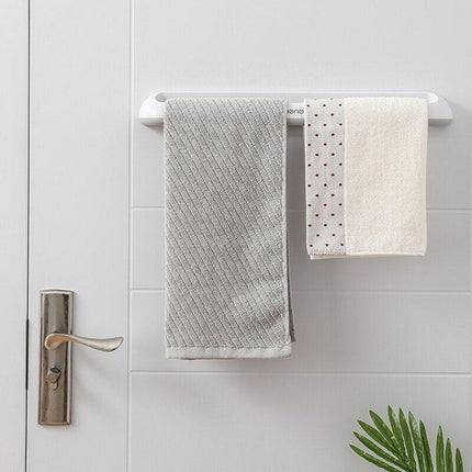 Versatile Wall-Mounted Storage Rack for Towels and Slippers