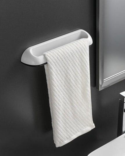 Versatile Wall-Mounted Storage Rack for Towels and Slippers