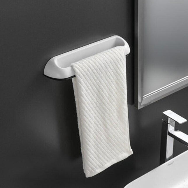 Versatile Wall-Mounted Storage Rack for Towels and Slippers