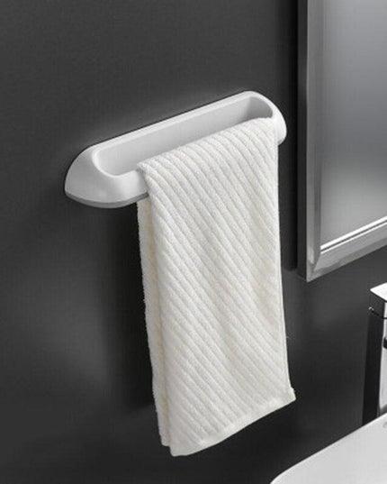 Versatile Wall-Mounted Storage Rack for Towels and Slippers