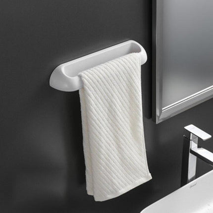 Versatile Wall-Mounted Storage Rack for Towels and Slippers