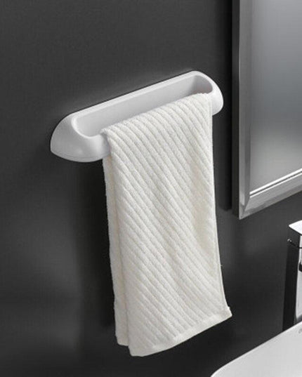 Versatile Wall-Mounted Storage Rack for Towels and Slippers