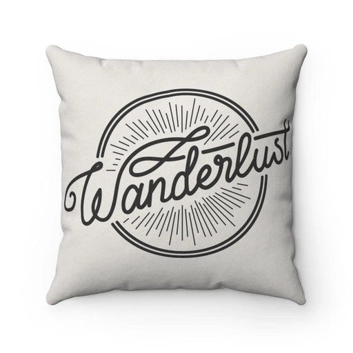 Wanderlust/ Journey 2 in 1 Double sided contemporary decorative camping cushion cover - Très Elite