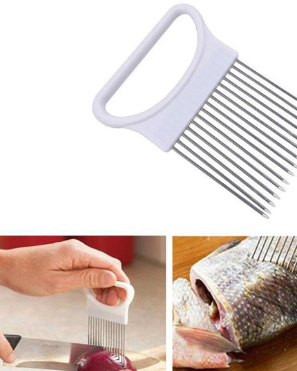 Stainless Steel Wave-Cut Vegetable Slicer - Your Essential Kitchen Tool