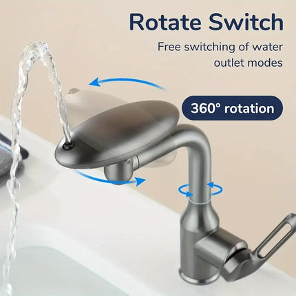 Multifunctional Waterfall Bathroom Faucet - Smar
