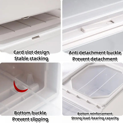 Stackable Transparent Quilt Storage Drawer - Closet Organizer