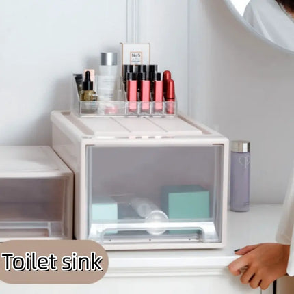 Stackable Transparent Quilt Storage Drawer - Closet Organizer