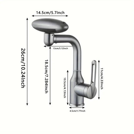 Multifunctional Waterfall Bathroom Faucet - Smar