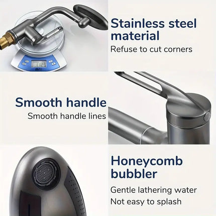 Multifunctional Waterfall Bathroom Faucet - Smar