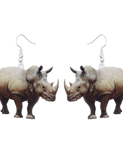 Charming Animal-Themed Acrylic Earrings for the Fashion-Forward Individual