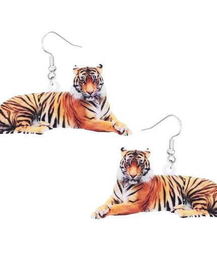 Charming Animal-Themed Acrylic Earrings for the Fashion-Forward Individual