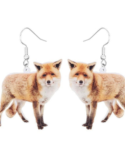 Charming Animal-Themed Acrylic Earrings for the Fashion-Forward Individual