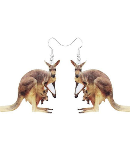 Charming Animal-Themed Acrylic Earrings for the Fashion-Forward Individual