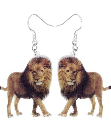 Charming Animal-Themed Acrylic Earrings for the Fashion-Forward Individual