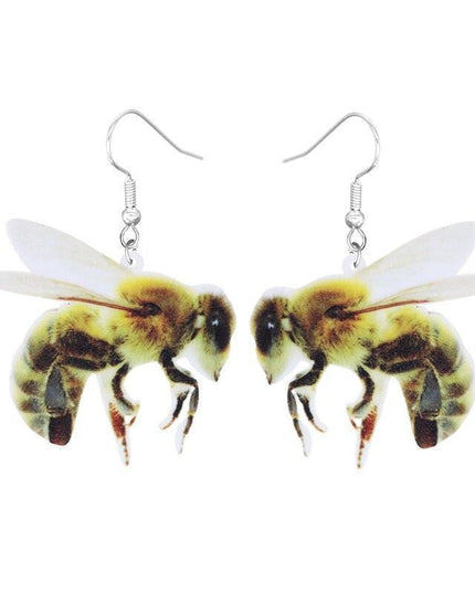 Charming Animal-Themed Acrylic Earrings for the Fashion-Forward Individual