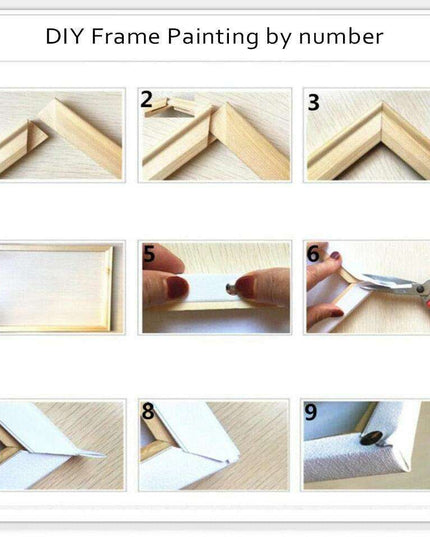 Whimsical Watercolor Canine Canvas Kit - Create Your Own Swimming Dog Masterpiece