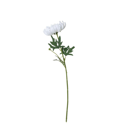 AliKopy 27" Artificial Silk Chrysanthemum Bouquet - 3 Stems, Large Fau
