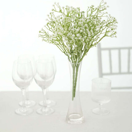 AliKopy 14" Real Touch Artificial Baby's Breath Flower Arrangements -