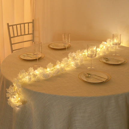 AliKopy 20 LED Cherry Blossom Fairy String Lights - Battery Operated,