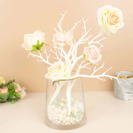 AliKopy 10-Pack White Artificial Manzanita Branches - 14" for Centerpi