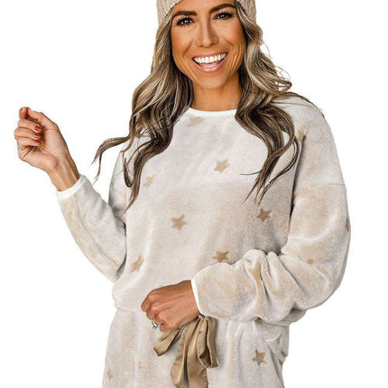 Starlit Serenity Plush Lounge Set