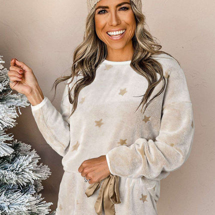Starlit Serenity Plush Lounge Set