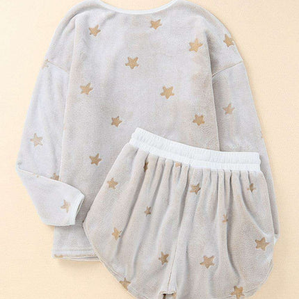 Starlit Serenity Plush Lounge Set