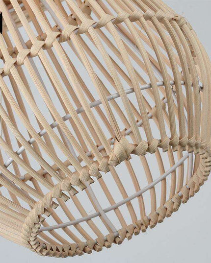 Artisan Woven Rattan Mushroom Pendant Light: A Rustic Delight for Your Home
